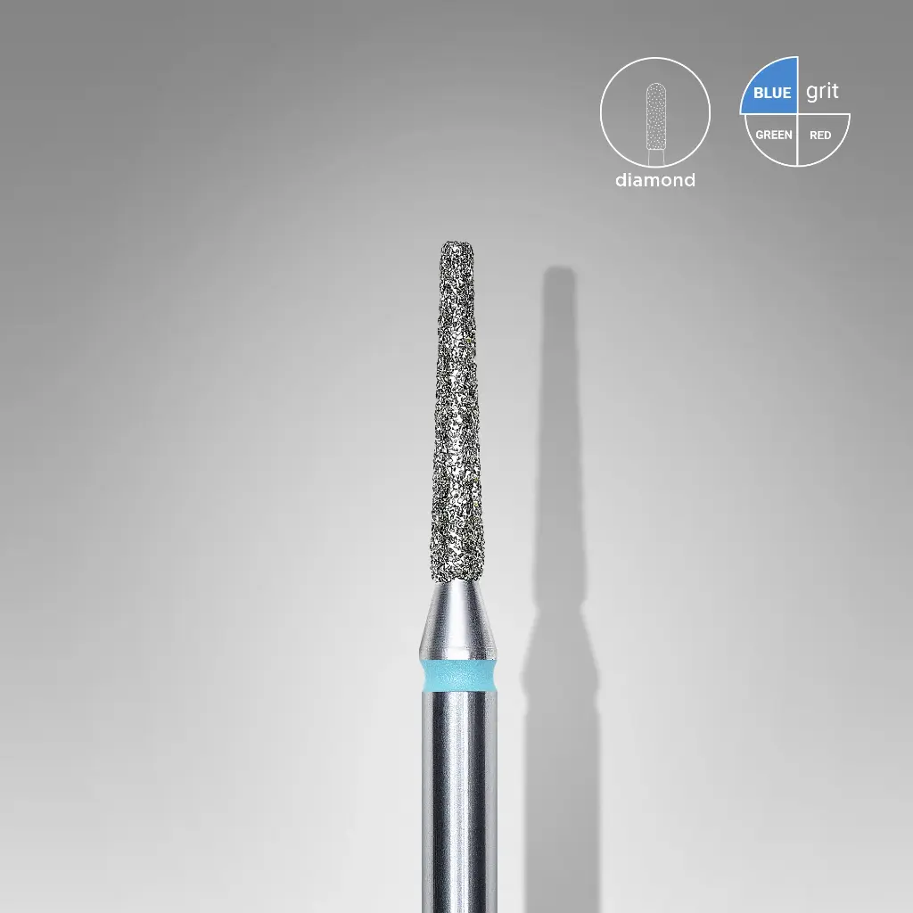 [2B 016’10] Hoorntje| Stalena (Blauw: Dikte 1,6 mm Lengte 10 mm)