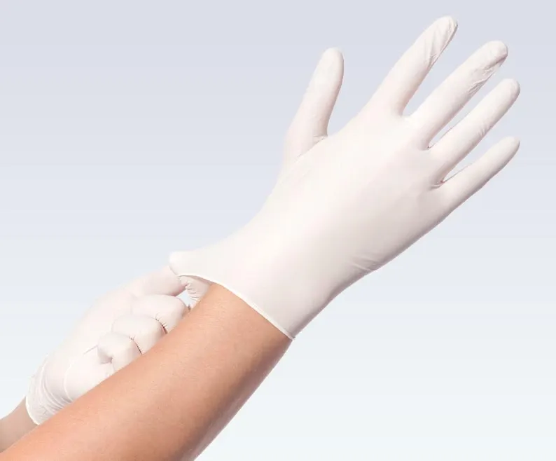 [7900W] Premium handschoenen 1.000 stuks | Comforties  (wit, XS)