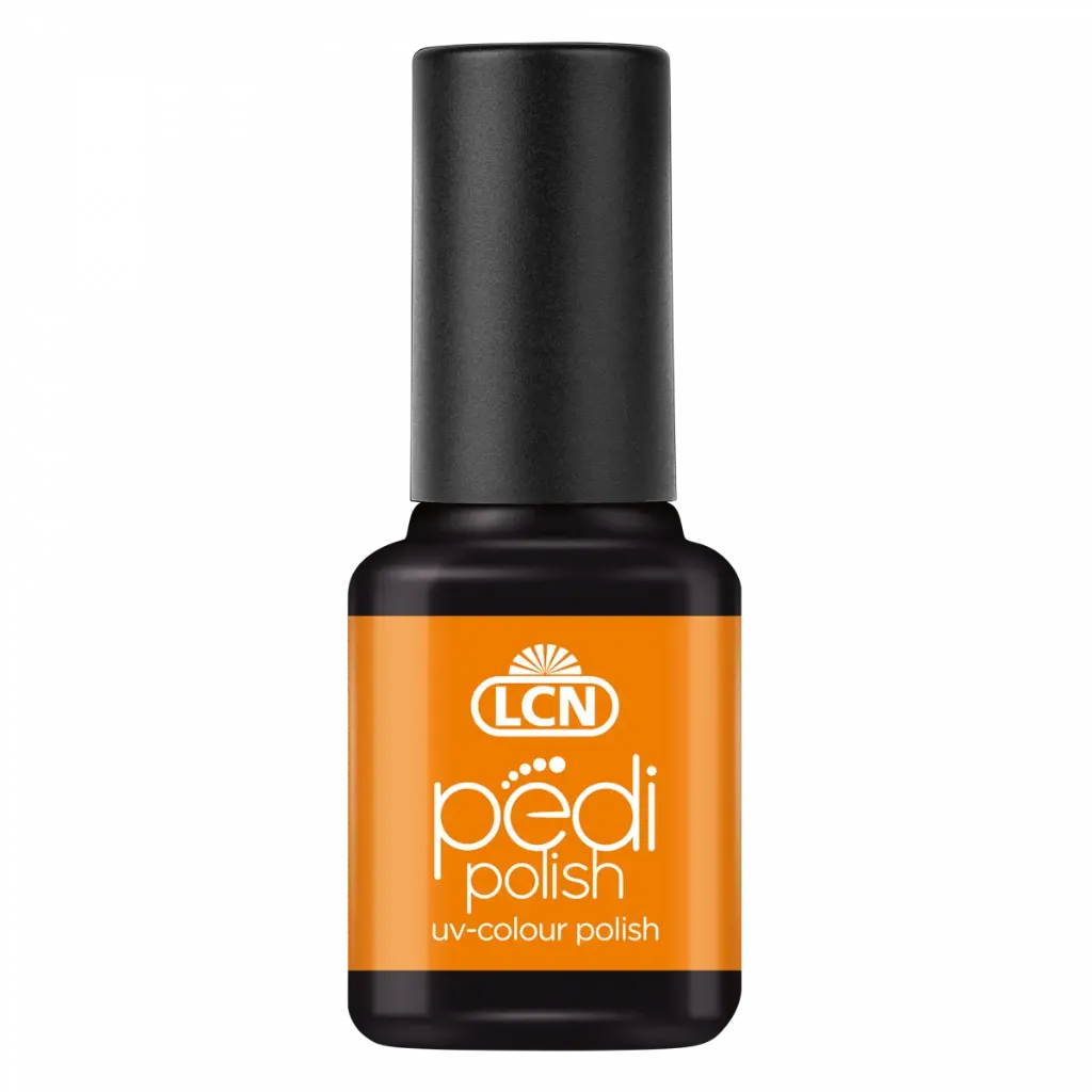 [NE1] LCN Pedi Polish - Neon Papaya Blaze