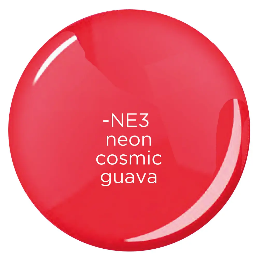 [NE3] Pedi Polish - Neon Cosmic Guava