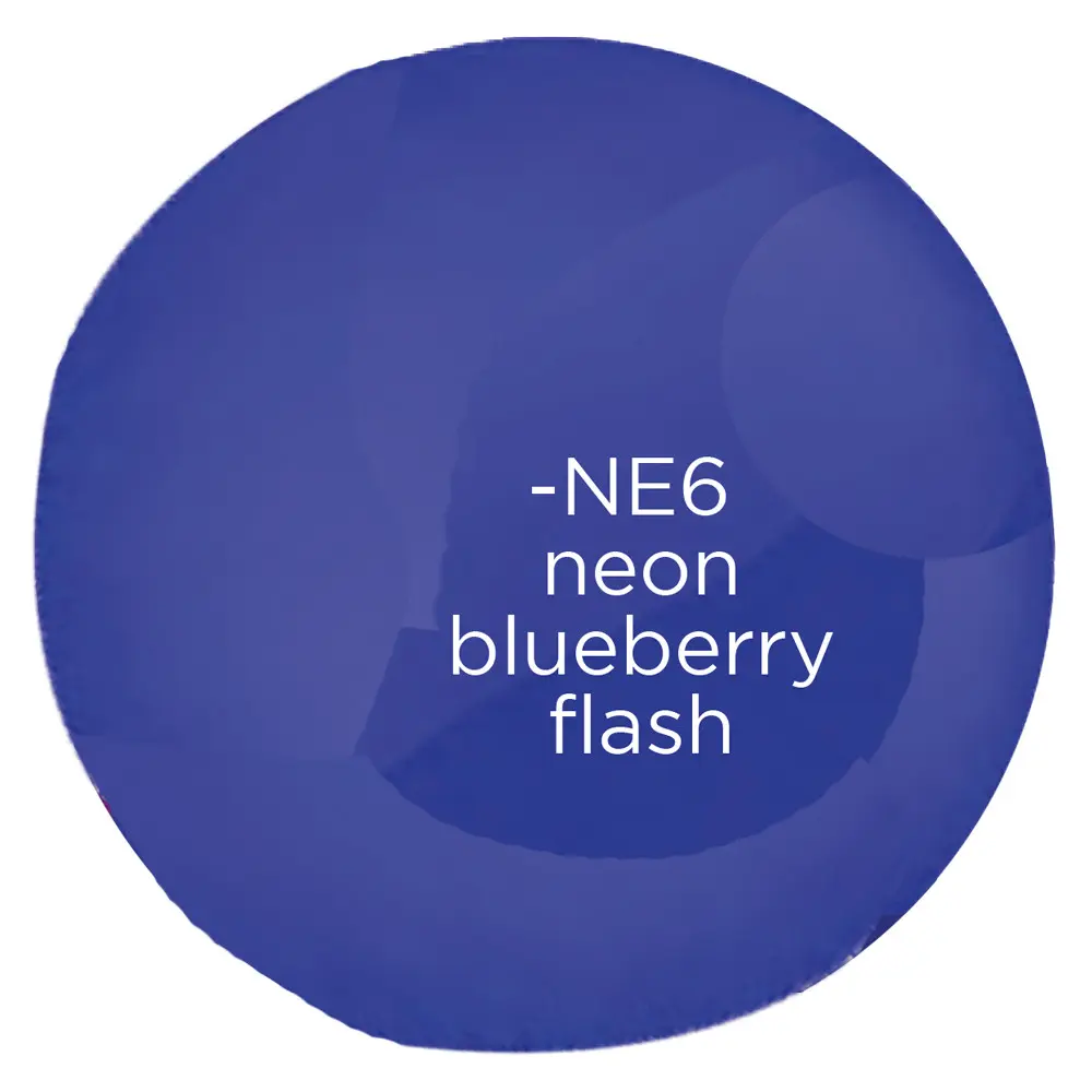 Pedi Polish - Neon Blueberry Flash