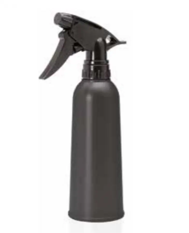 Sprayflacon kunststof zwart 300ml