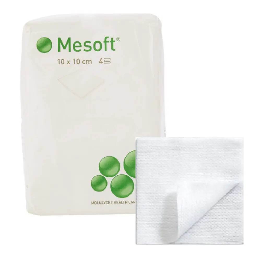 Mesoft n/st 10x10cm 100