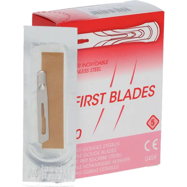 [8707.05] First Blades Holle Beitelmesjes Nr. 5
