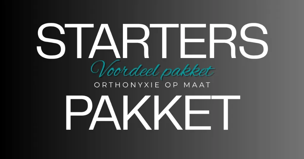 Starterspakket Orthonyxie op maat