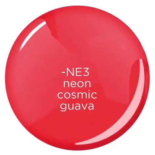 [NE3] Pedi Polish - Neon Cosmic Guava